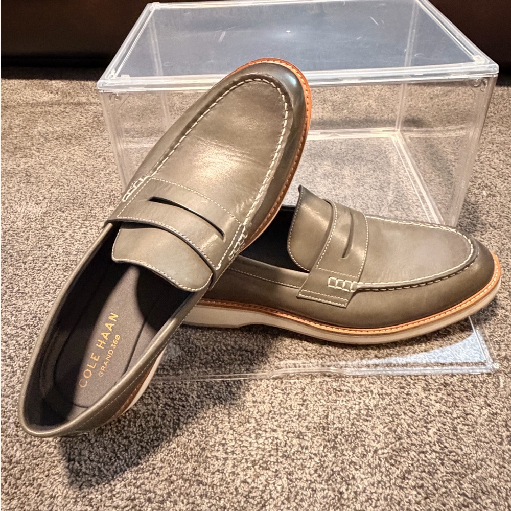 Cole Haan Men's Taupe Loafers